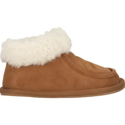 Elian Slippers - Cognac Uld Hjemmesko