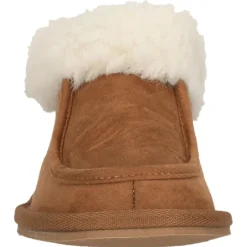 Elian Slippers - Cognac Uld Hjemmesko