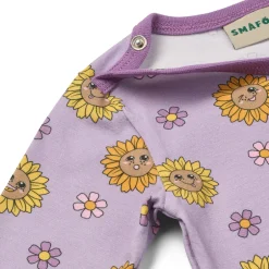 Sale Elstar Langærmet Body - Heather purple Bodystocking Langærmet