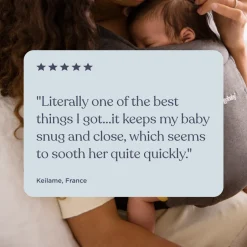 Outlet Embrace - pure black Bæreseler & Vikler