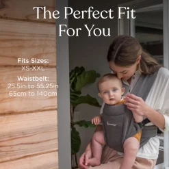 Outlet Embrace - pure black Bæreseler & Vikler