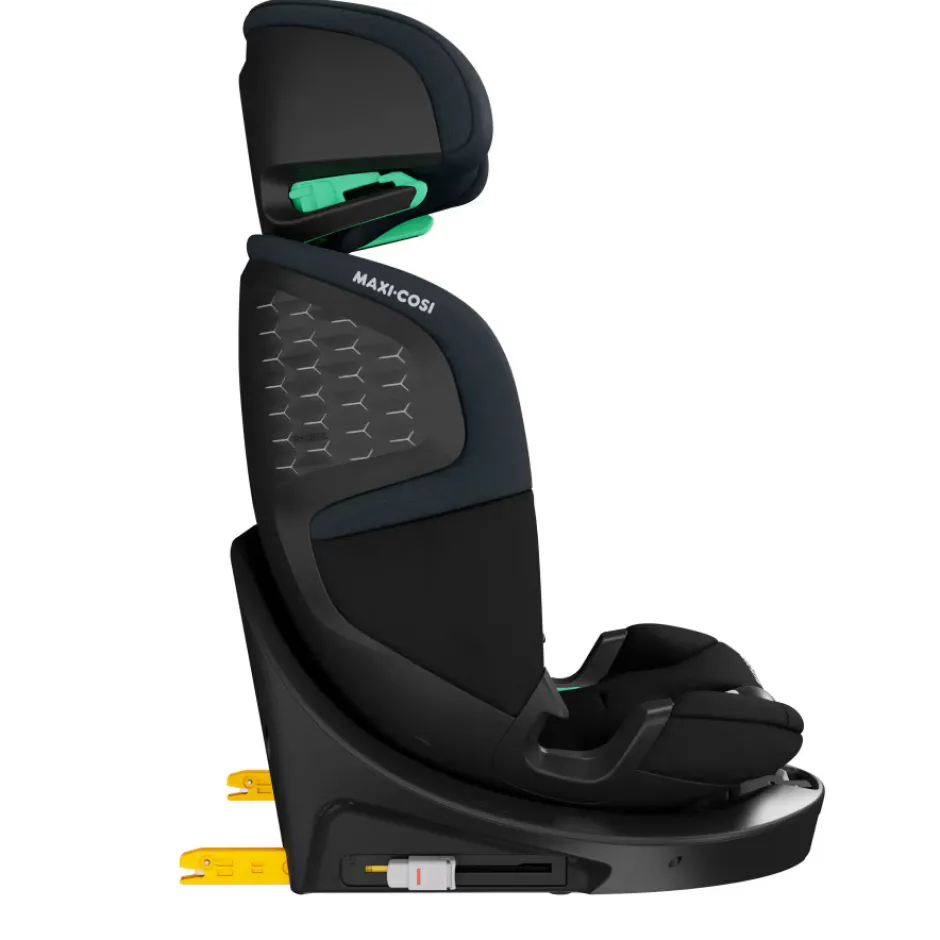 Clearance Emerald 360 S - Tonal Black Autostole Med Integreret Baser|Autostole 40-150 Cm (0-12 År)