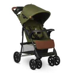 Online Emma Plus klapvogn - green forest Klapvogne Med Flade Sæder