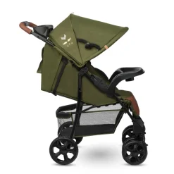 Online Emma Plus klapvogn - green forest Klapvogne Med Flade Sæder