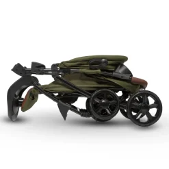 Online Emma Plus klapvogn - green forest Klapvogne Med Flade Sæder