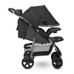 Discount Emma Plus klapvogn - stone Klapvogne Med Flade Sæder