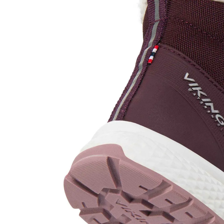 Discount Equip Defence Warm WP 2V - Grape/Antique Rose Vinterstøvler