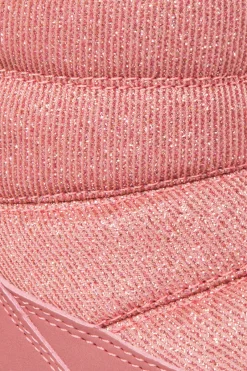 Outlet Equip Glitter Warm WP Pull on - Pink Vinterstøvler