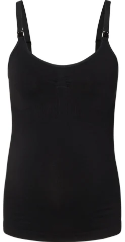 Discount Evi Sømløs Ammetop - Black Amme Bh'Er