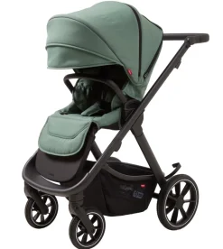 New Evoke Klapvogn - grøn Klapvogne Med Flade Sæder