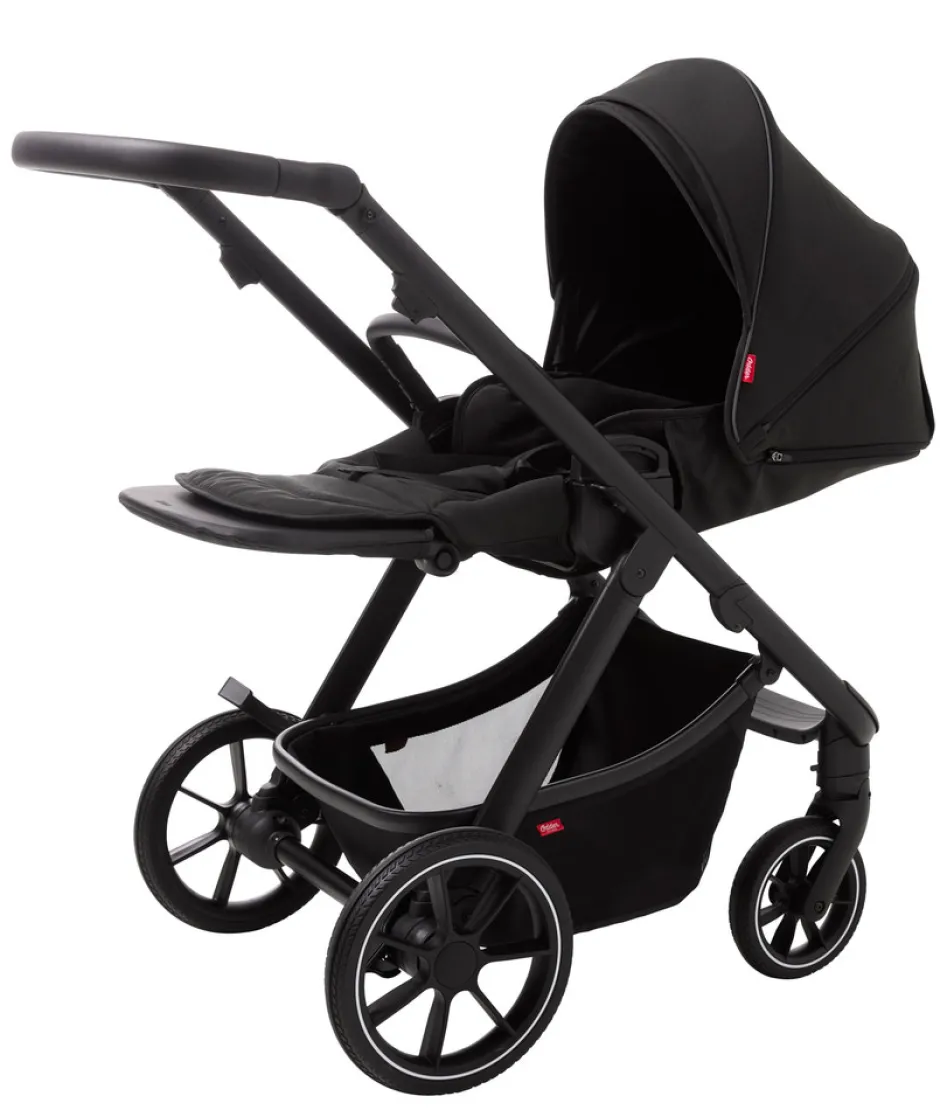 Discount Evoke kombivogn - sort Kombivogne Med Flade Sæder