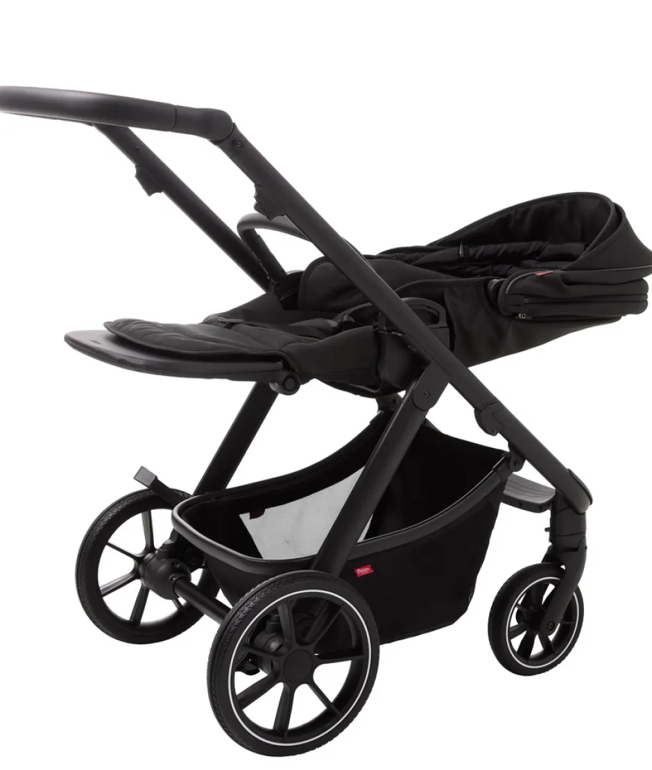 Discount Evoke kombivogn - sort Kombivogne Med Flade Sæder