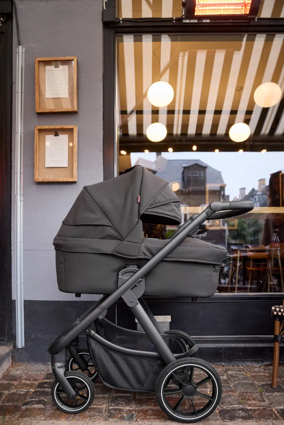 Discount Evoke kombivogn - sort Kombivogne Med Flade Sæder