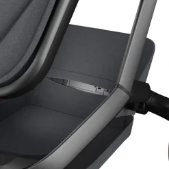 Outlet Fame - Twillic graphite Klapvogne Med Flade Sæder