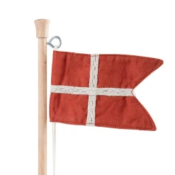 Fødselsdags bordflag, træ Børn Fødselsdagstoge
