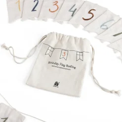 Outlet Fødselsdags flagranke, tal 0-9 Børn Fødselsdagstoge