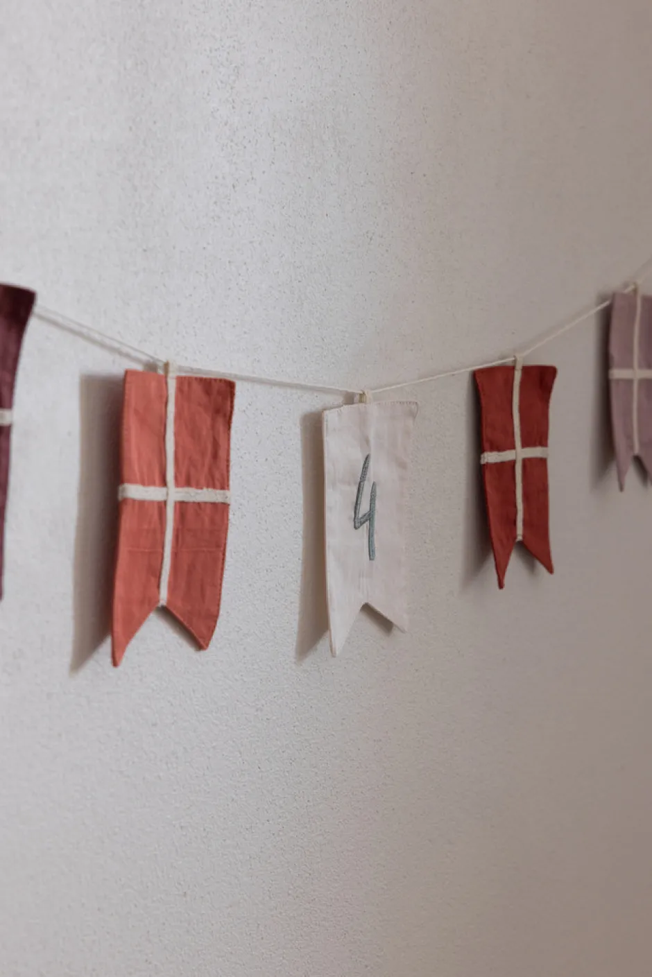 Outlet Fødselsdags flagranke, tal 0-9 Børn Fødselsdagstoge