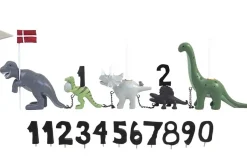 Fødselsdagstog, dinosaur m. 11 tal Børn Fødselsdagstoge