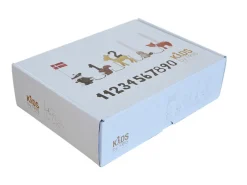 Best Fødselsdagstog, skovdyr m. 11 tal Børn Fødselsdagstoge