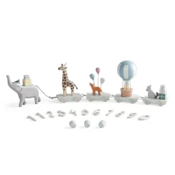 Fødselsdagstog, træ, World of Børn Fødselsdagstoge