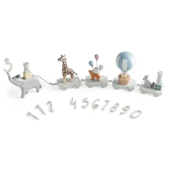 Fødselsdagstog, træ, World of Børn Fødselsdagstoge