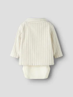 Clearance Felixo Langærmet Bodyskjorte - Turtledove Juletøj|Skjorter