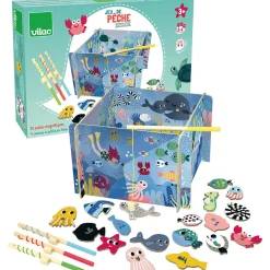 Clearance Fiskespil i træ af Michelle Carlslund Fiskespil