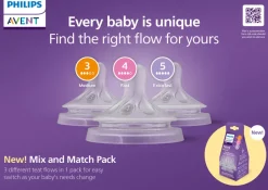 Sale Flaskesutter 0-6 mdr., Mix & Match-pakke, 3 stk. Sutteflasker