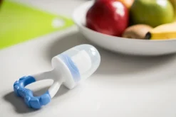 Hot FLAVORILLO 2 i 1 frugtsut og bidering - pink Foodfeeder Og Frugtsut