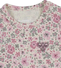 Clearance Flower Body Langærmet - Pink nectar Bodystocking Langærmet