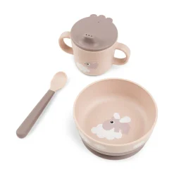 Sale Foodie første spisesæt 3 dele - Happy clouds Pudder Service