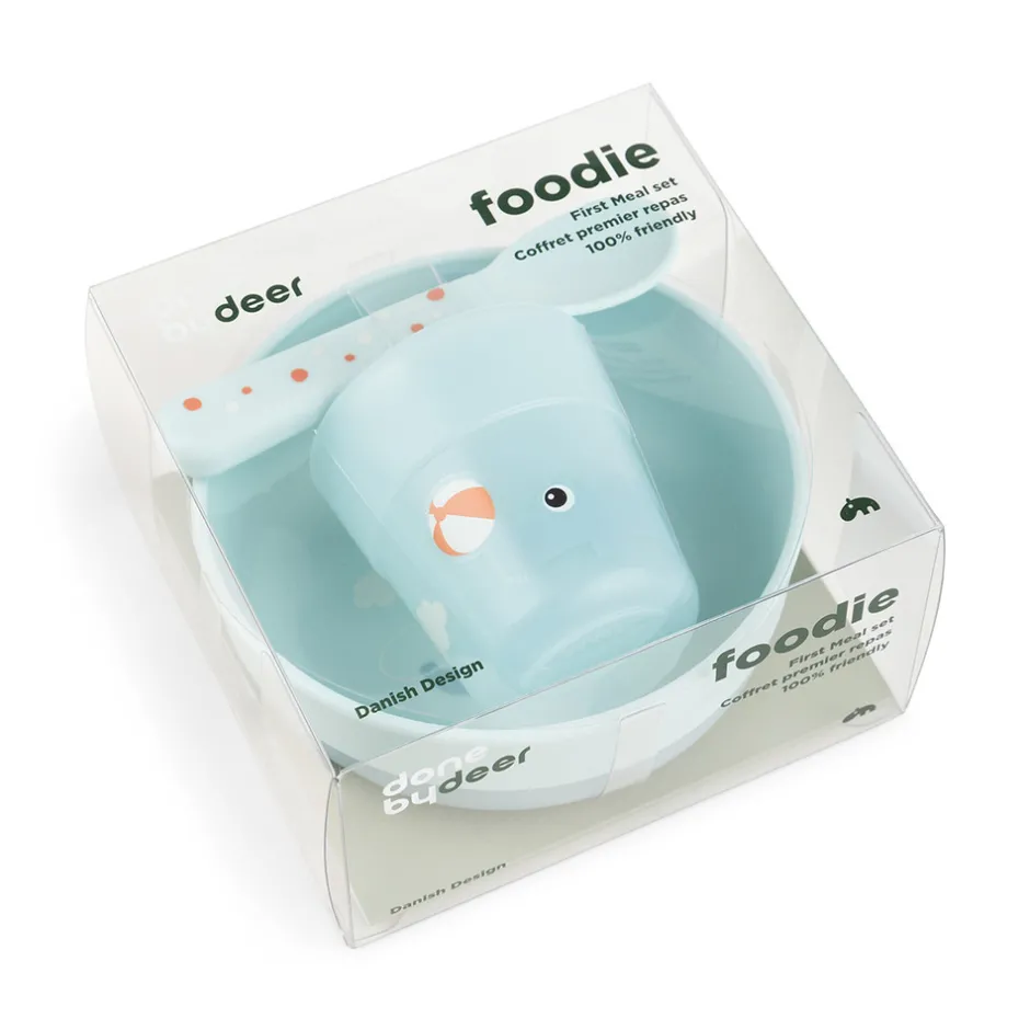 Hot Foodie første spisesæt Playground Blå Service