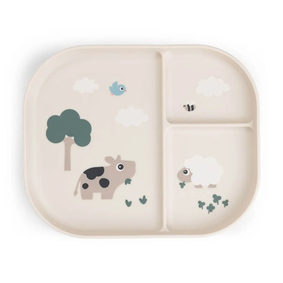 Best Foodie inddelt tallerken Tiny farm Sand Service