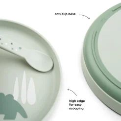 Hot Foodie tallerken Croco Grøn Service