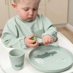 Hot Foodie tallerken Croco Grøn Service