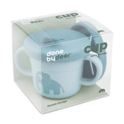 Hot Foodie tud/snack kop sæt Elphee Blå Service