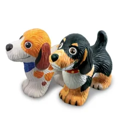 Form og mal, 3D Hvalpehunde Kreasæt