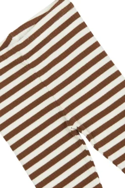 Sale Fro Rib Leggings - Toffee striped Leggings