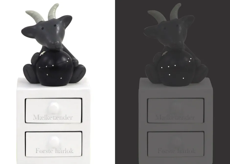 Best Første tand/hårlok - stenbukken Børn Smykkeskrin