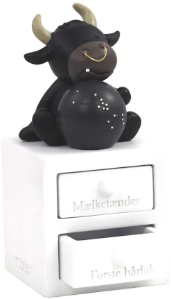 Best Første tand/hårlok - tyren Børn Smykkeskrin