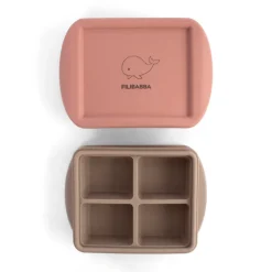 Best Frysebakke til babymad 4x65 ml - 2-pak - Rose Mix Madopbevaring