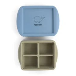 Frysebakke til babymad 4x65 ml - 2-pak - Ocean Mix Madopbevaring