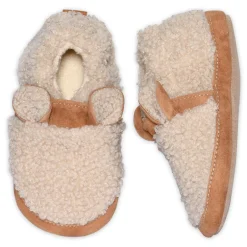 New Fuzzy teddy hjemmesko - Oxford Tan Hjemmesko