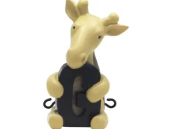 Discount G bogstav med giraf til navnetog Børn Fødselsdagstoge