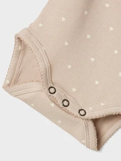 Clearance Gago langærmet slim body - GRAY MORNING - med hjerter Bodystocking Langærmet