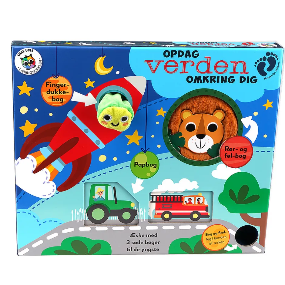 Discount Gaveæske - Opdag verden omkring dig Papbøger
