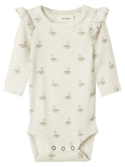 Outlet Gavo ls slim body - Pastel parchment Bodystocking Langærmet