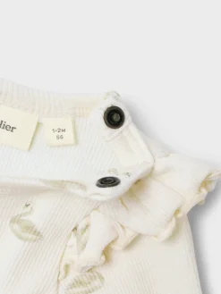 Outlet Gavo ls slim body - Pastel parchment Bodystocking Langærmet