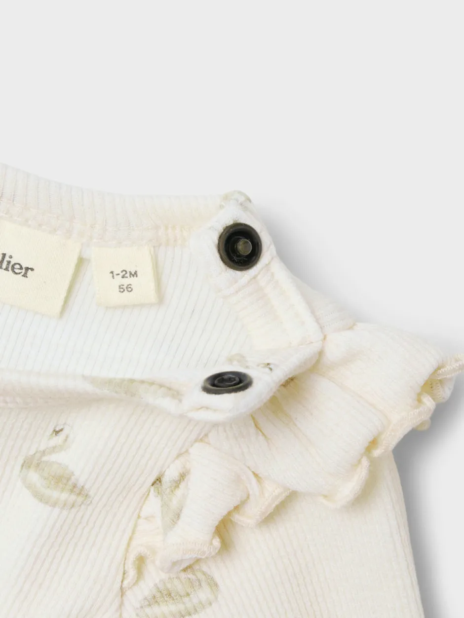 Outlet Gavo ls slim body - Pastel parchment Bodystocking Langærmet