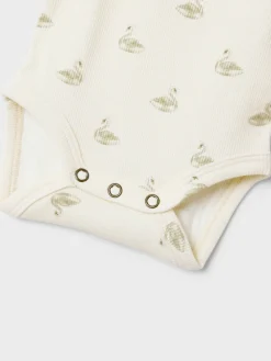 Outlet Gavo ls slim body - Pastel parchment Bodystocking Langærmet